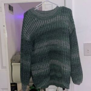 green SO great for life sweater